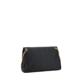 Saint Laurent Black Lamb Ovis Aries Aries Shoulder Bag