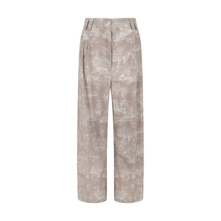 Ella Toile de Jouy pattern Pants