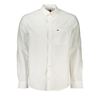 Tommy Hilfiger White Cotton Shirt