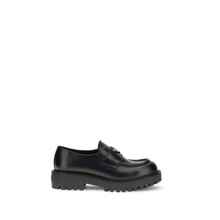 Prada Double Chocolate Loafers