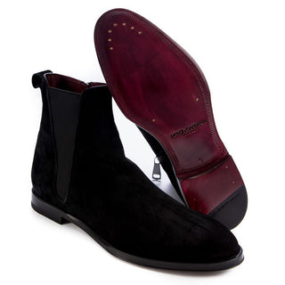 Dolce & Gabbana Black Calfskin Boot