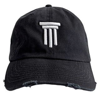 Diego Venturino Black Cotton Hats & Cap