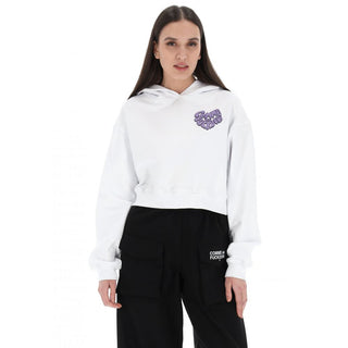 Comme Des Fuckdown White Cotton Sweater