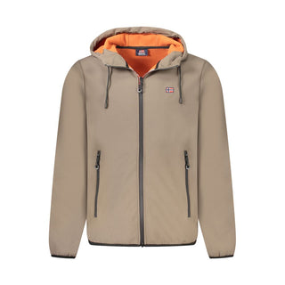Norway 1963 Brown Polyester Men Jacket