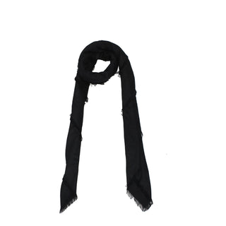 Balmain Black Viscose Foulards
