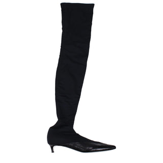 Givenchy Black Fabric Over The Knee
