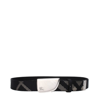 Burberry Black Fabric Regular Belts