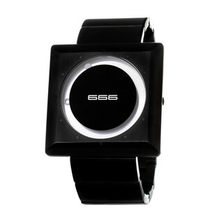 666BARCELONA Black Stainless Steel Watch