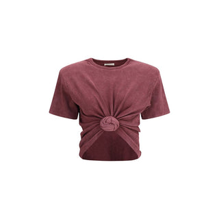 Magda Butrym Knotted ribbed T-Shirt