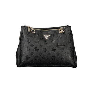 Guess Jeans Black Polyethylene Handbag