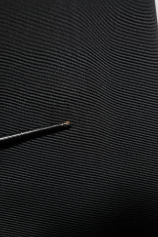 Dolce & Gabbana Black Acetate HighWaist Tapered Trouser Pants