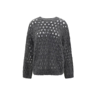 Brunello Cucinelli Perforated sequins Sweater
