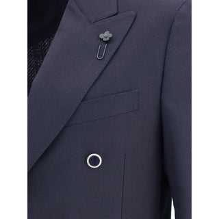 Lardini Double-breasted Blazer