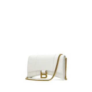 Balenciaga White Leather Shoulder Bag