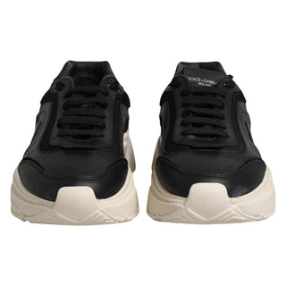 Dolce & Gabbana Black White Daymaster Low Top Sneakers Shoes