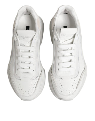 Dolce & Gabbana White Daymaster Low Top Men Sneakers Shoes