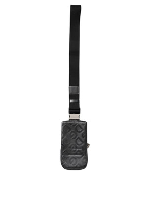 Dolce & Gabbana Gray DG Logo Mania Purse Phone Belt Waist Men Borse Bag