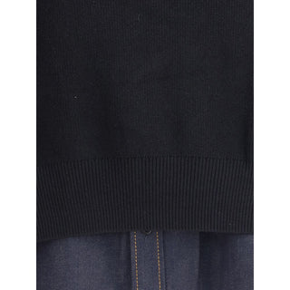 Sacai Denim detail Sweater