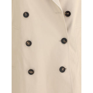 Brunello Cucinelli Midi Trench Coat