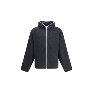 Our Legacy Zip Sweater furry effect design