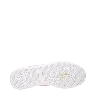Versace Pink Leather Sneakers