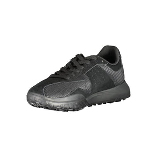Tommy Hilfiger Black Polyester Sneaker