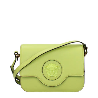 Versace Green Leather Crossbody Bags