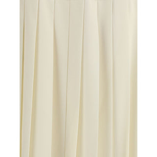 Alessandra Rich Pleated midi Skirt