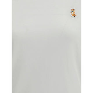 Maison Kitsuné White Cotton T-Shirt