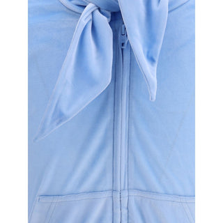 Balenciaga Light Blue Triacetate Top