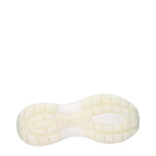 Max Mara White Fabric Chunky Sneakers