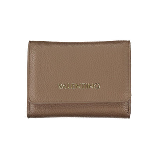 Mario Valentino Brown Polyethylene Women Wallet