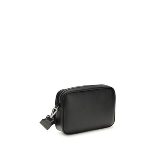 Fendi FF leather and canvas Shoulder Bag