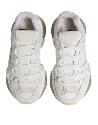 Dolce & Gabbana Airmaster White Women Low Top Sneakers Shoes