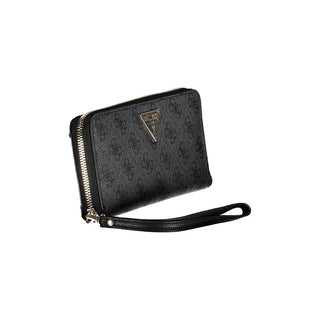Guess Jeans Black Polyethylene Wallet