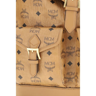 MCM Printed canvas Backpack