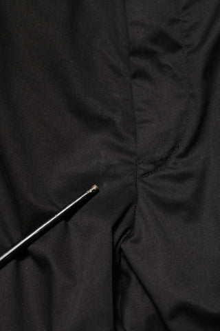 Dolce & Gabbana Black Cotton Tapered Men Formal Trousers Pants