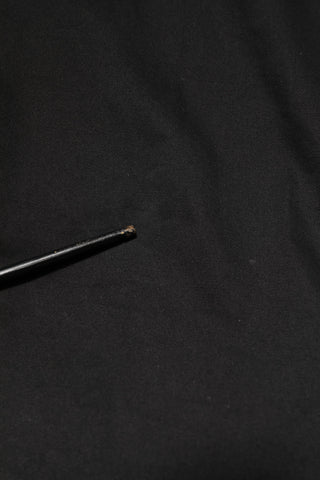 Dolce & Gabbana Black Cotton Tapered Men Formal Trousers Pants