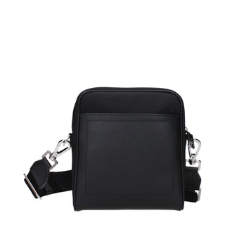 Dolce & Gabbana Black Fabric Crossbody Bags