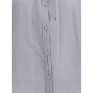 Forte_Forte Voile Shirt with embroidery