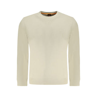 Hugo Boss Beige Cotton Sweater