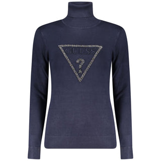 Guess Jeans Blue Viscose Women Sweater