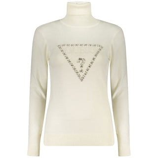 Guess Jeans White Viscose Women Sweater