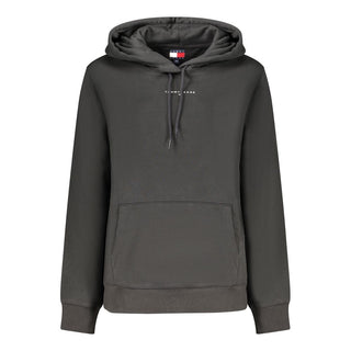 Tommy Hilfiger Black Cotton Women Sweater