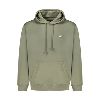 Tommy Hilfiger Green Cotton Men Sweater