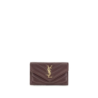 Saint Laurent Cassandre Matelassé Card Holder