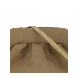 THEMOIRè Bios suede Clutch Bag