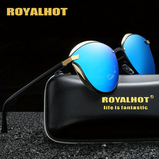 RoyalHot Women Men Polarized Alloy Quality Oval Frame Sunglasses Driving Sun Glasses Shades Oculos Masculino Male 900123 