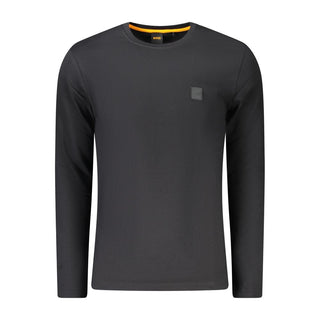 Hugo Boss Black Cotton Men TShirt