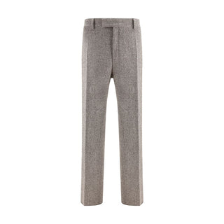 Ferragamo Wide chevron Pants